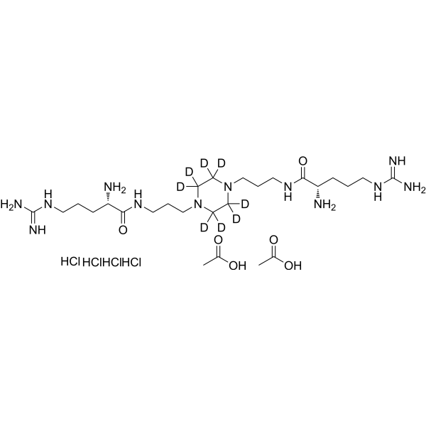 Ciraparantag-d8 tetrahydrochloride diacetate